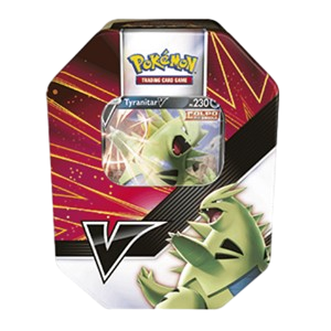 Pokemon V Strikers Tins: Tyranitar V Tin-Box Englisch § 24 UStG Differenzbesteuert B17