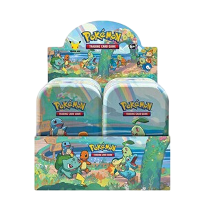 Pokemon Celebrations Mini Tins: 8-Tin Display Box Englisch