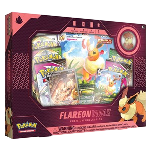 Pokemon Flareon VMAX Premium Kollektion EU Version Englisch Differenzbesteuert B44
