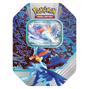 Pokemon Paldea Partners Tins: Quaquaval ex Tin Englisch Differenzbesteuert B16