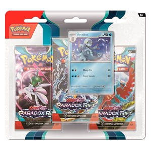Pokemon Paradoxrift: Cryospino 3-Pack Blister Deutsch