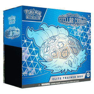 Pokemon Stellarkrone Top-Trainer-Box Englisch