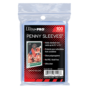 100 Ultra Pro Penny Sleeves