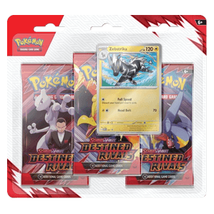 Pokemon Ewige Rivalen: Zebritz 3-Pack Blister Deutsch