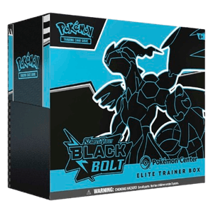 Pokemon Schwarze Blitze Pokémon Center Top-Trainer-Box Englisch