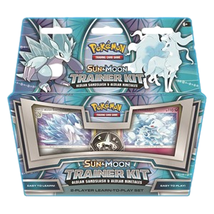 Pokemon SM Trainer Kit: Alolan Sandslash & Alolan Ninetales Deutsch § 24 UStG Differenzbesteuert B17