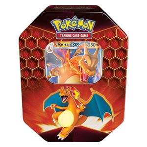 Pokemon Verborgenes Schicksal: Charizard GX Tin-Box Englisch § 24 UStG Differenzbesteuert B17