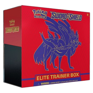 Pokemon Schwert & Schild Top-Trainer-Box (Zacian) ENGLISCH