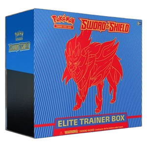 Pokemon Schwert & Schild Top-Trainer-Box (Zamazenta) ENGLISCH B-Ware