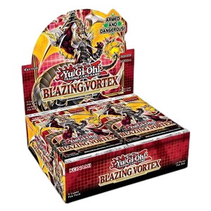 Yu-Gi-Oh Blazing Vortex Display 1 Auflage Englisch