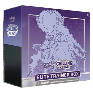 Pokemon Schaurige Herrschaft Shadow Rider Calyrex Top-Trainer-Box Englisch B-Ware