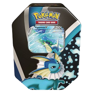 Pokemon Eevee Evolution Tins: Aquana V Tin-Box Deutsch