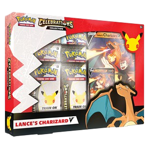 Pokemon Celebrations Kollektion: Lance’s Charizard V Deutsch