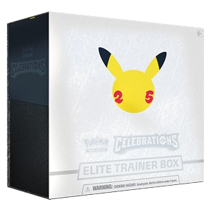 Pokemon Celebrations Top-Trainer-Box Englisch