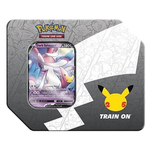 Pokemon Celebrations: Dunkles Feelinara V Groß Tin-Box Englisch § 24UstG Differenzbesteuert B10