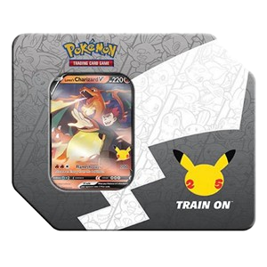 Pokemon Celebrations: Lance's Charizard V Groß Tin-Box Englisch § 24UstG Differenzbesteuert B10