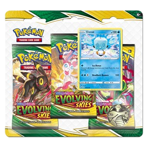 Pokemon Drachenwandel: Eiscue 3-Pack Blister Englisch
