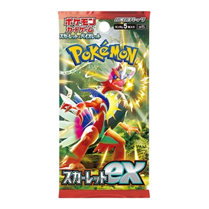 Pokemon Scarlet ex Einzelbooster Koreanisch