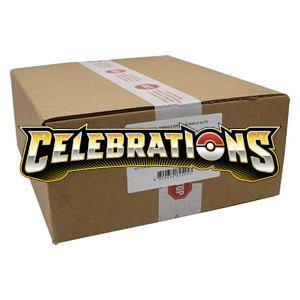 Pokemon Celebrations 10 Top-Trainer-Box-Karton Englisch § 24 UStG Differenzbesteuert  B14
