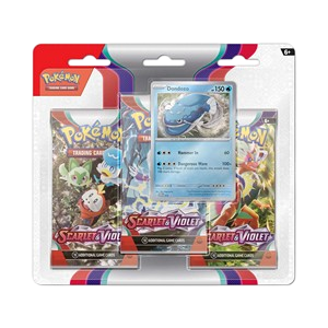Pokemon Karmesin und Purpur: Heerashai 3-Pack Blister Deutsch