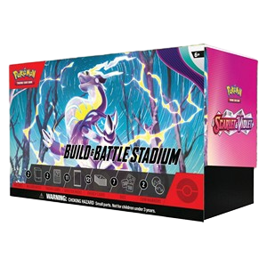 Pokemon Karmesin und Purpur Build & Battle Stadium Box Englisch
