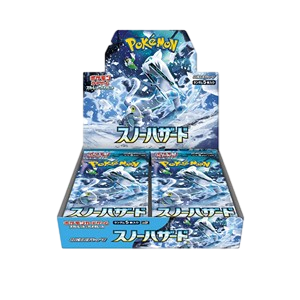Pokemon Snow Hazard Display Japanisch