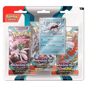 Pokemon Paradoxrift: Kolowal 3-Pack Blister Deutsch