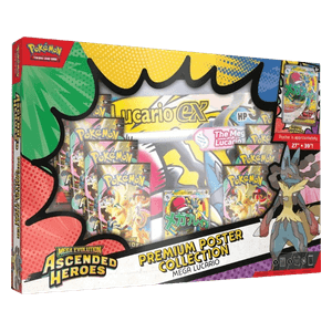 Pokemon Erhabene Helden: Mega Lucario Premium Poster Collection Deutsch Differenzbesteuert B62