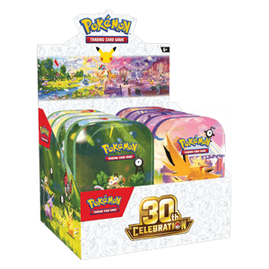 Pokemon 30 Jahre: Mini Tin Display Deutsch